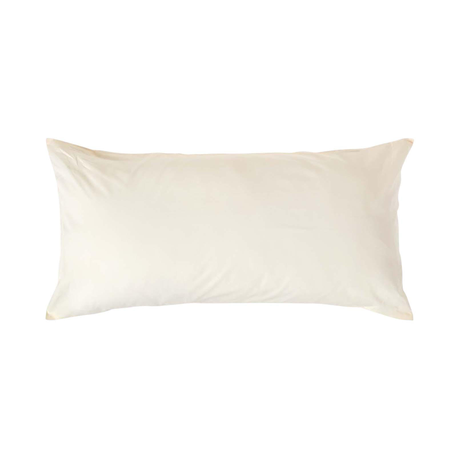 KISSENBEZUG Perkal, Ägyptische Baumwolle, Fadendichte 200 - Creme, Textil (40/80cm) - Homescapes