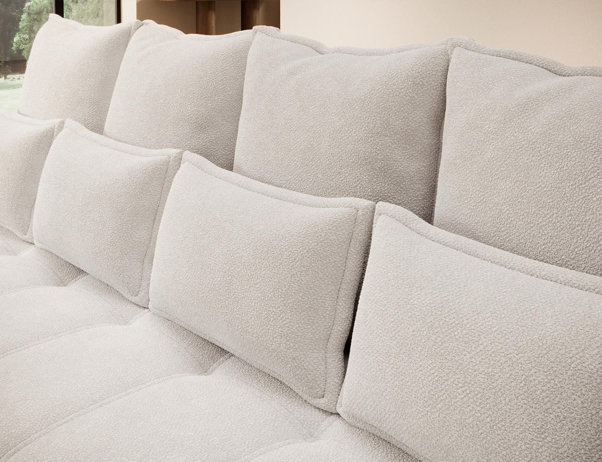 SCHLAFSOFA WELSH - Weiß (PAOLLI 01) - Weiß, Holzwerkstoff (242/94/106cm) - Möblo