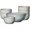 SALAT-SET Alicante Grau 7er Set - Grau, Keramik (1/1/1cm) - Ritzenhoff Breker