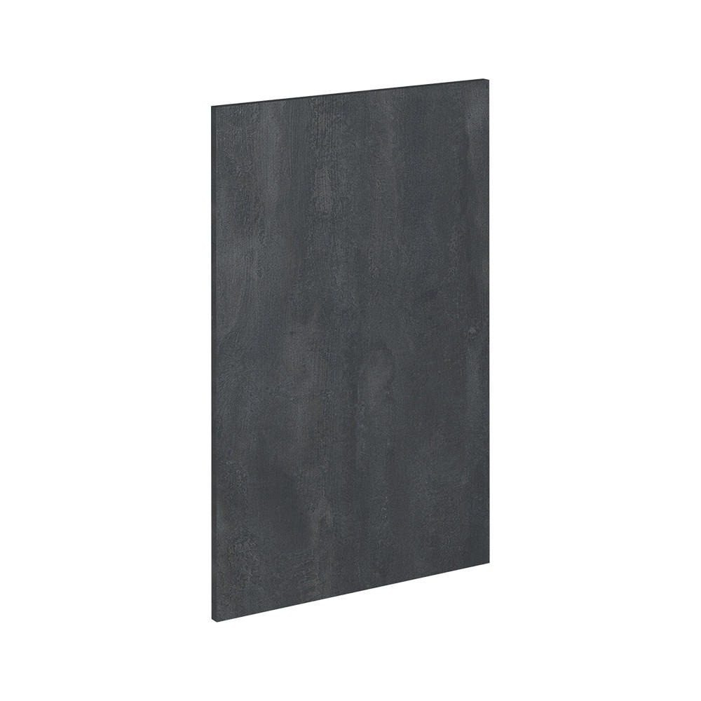 KÖKSFRONT R-Line Svart betong 39.6x71.3 cm möbelfront för hörnunderskåp 71.3/39.6/1.6 cm