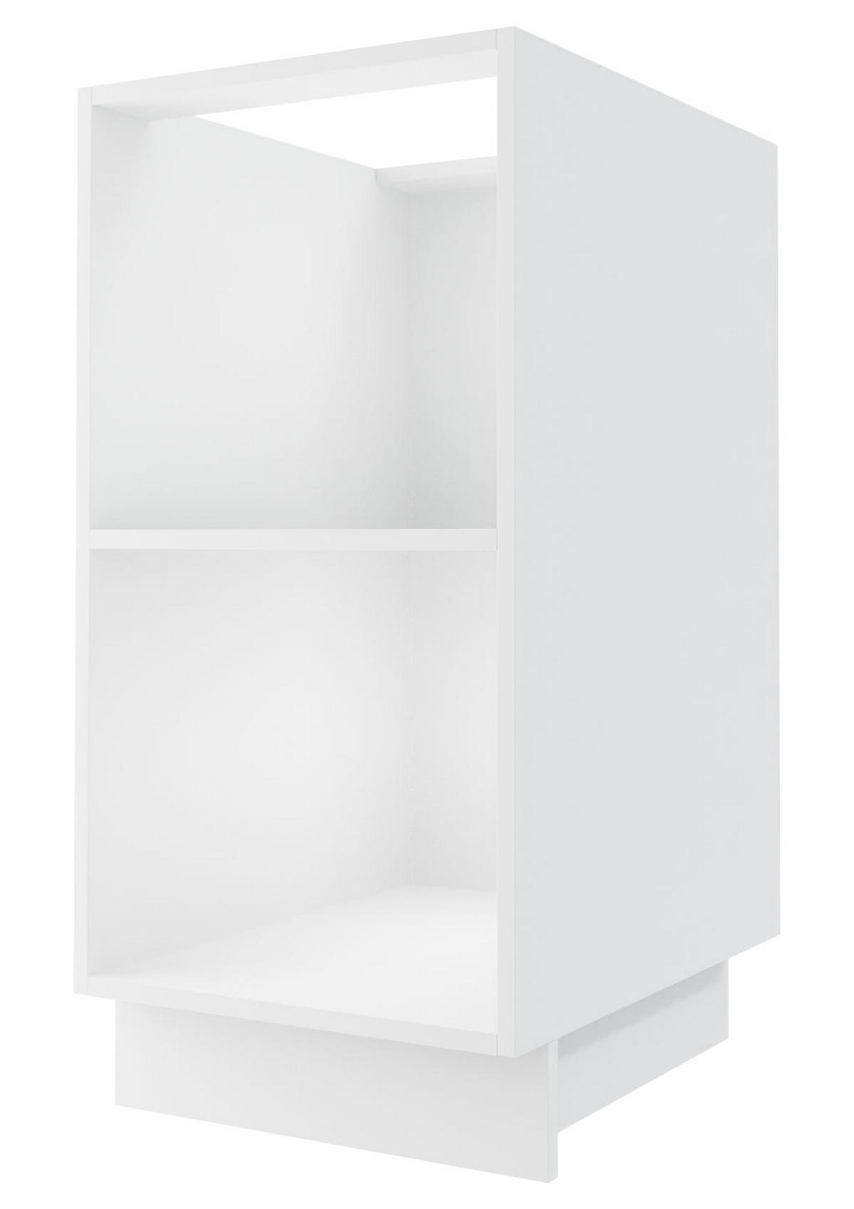 UNTERSCHRANK Brerra D1D/40 40 / 50 / 82 cm - Graubraun/Weiß, Holz/Holzwerkstoff (40/82/50cm) - Feldmann-Wohnen