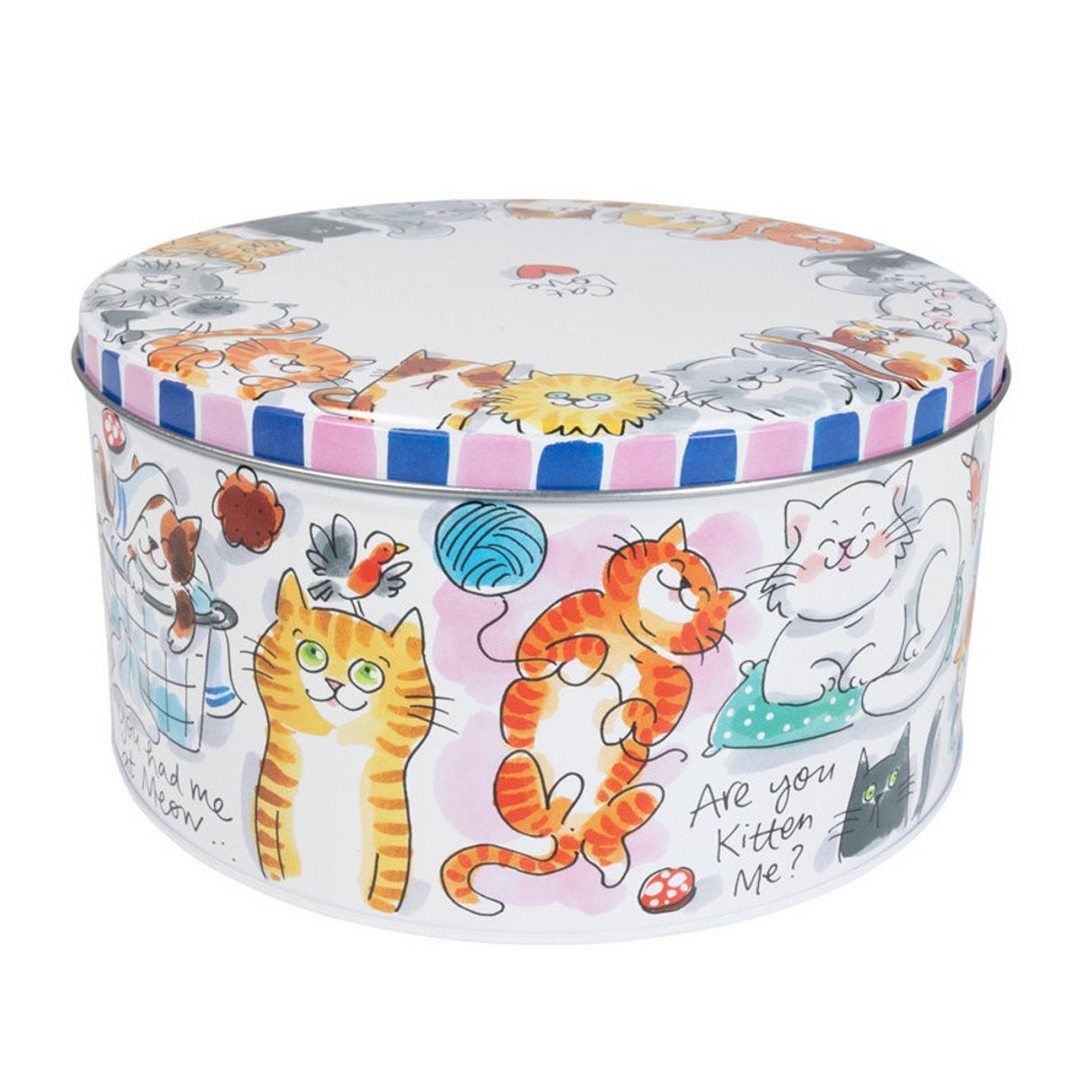 DOSEN Kat in Bunt - 20cm - Multicolor, Metall (19.8/10/19.8cm) - Blond Amsterdam