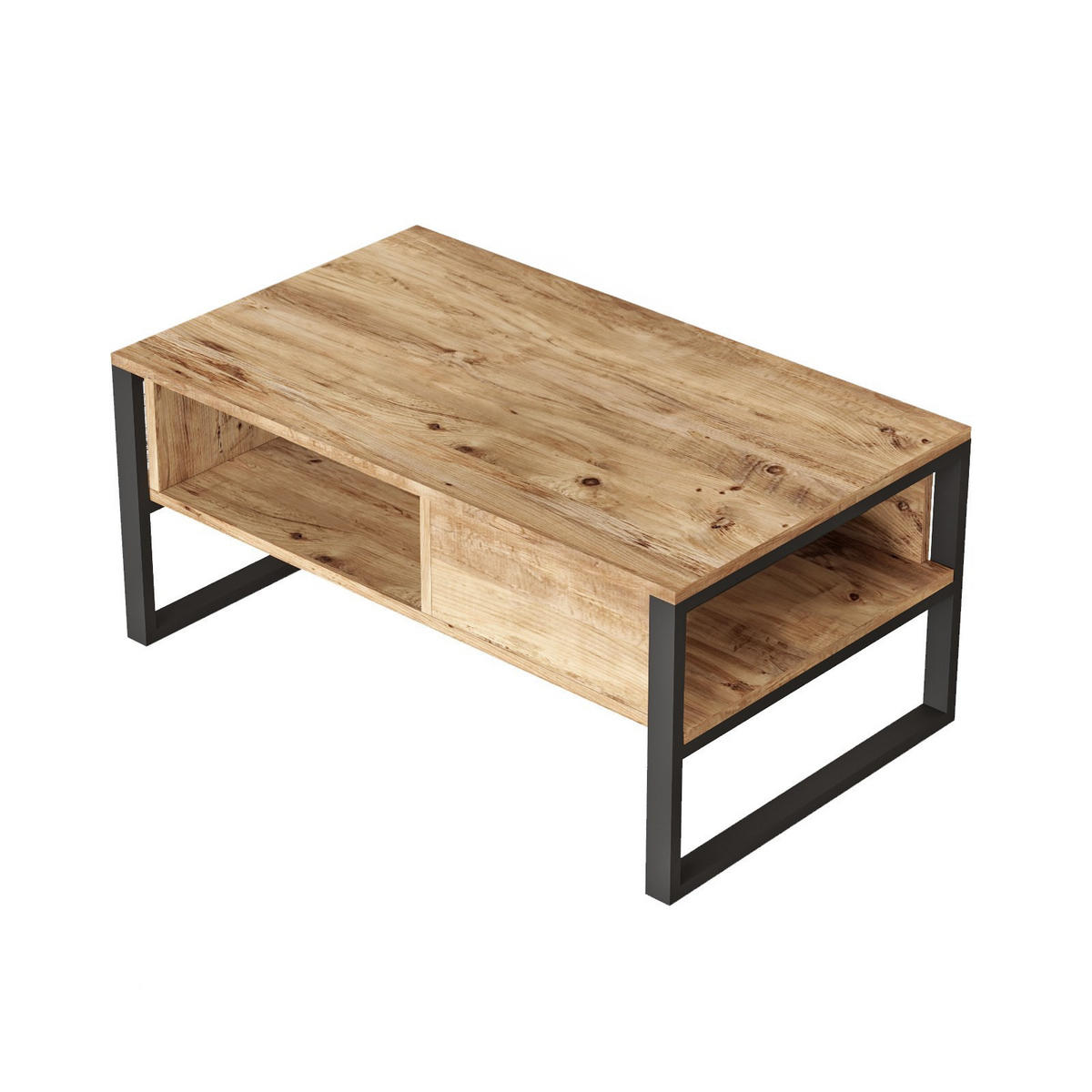 COUCHTISCH ml34 Braun - Braun, Holz (100/59/44cm) - Habitat Garten