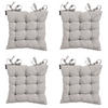 SITZKISSEN Neapel 46/46 cm 4er-Set - Taupe, Textil (46/8/46cm) - Madison