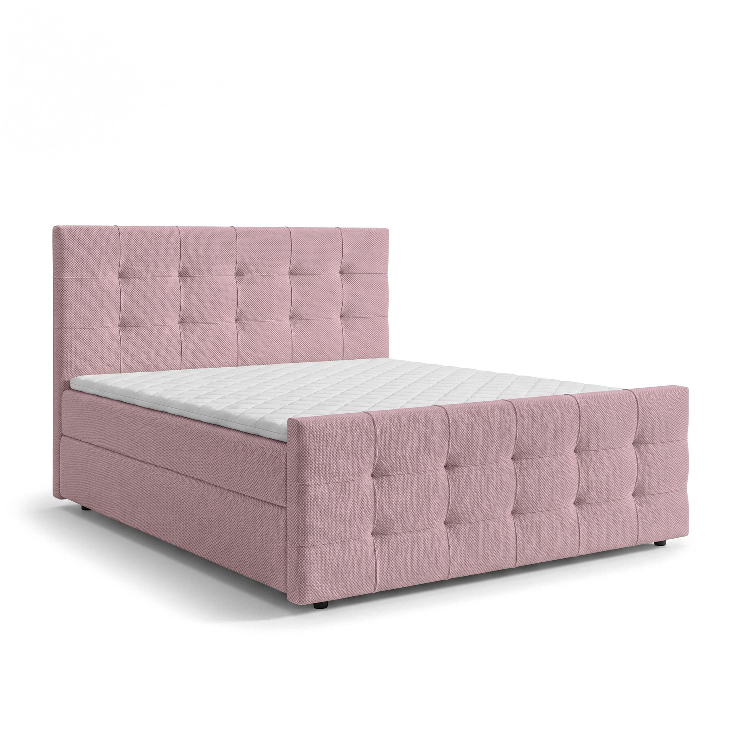 AX Living Boxbett Rosa 180x200 cm