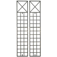 RANKGITTER Trifo - 2er Set bronze - Braun, Metall (40/198/2cm) - TPFLiving