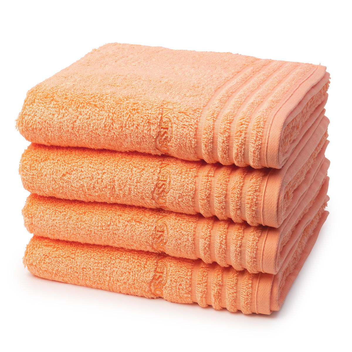 HANDTUCH Vienna Style Supersoft 4er-Set - Currygelb, Textil (50/100cm) - Vossen
