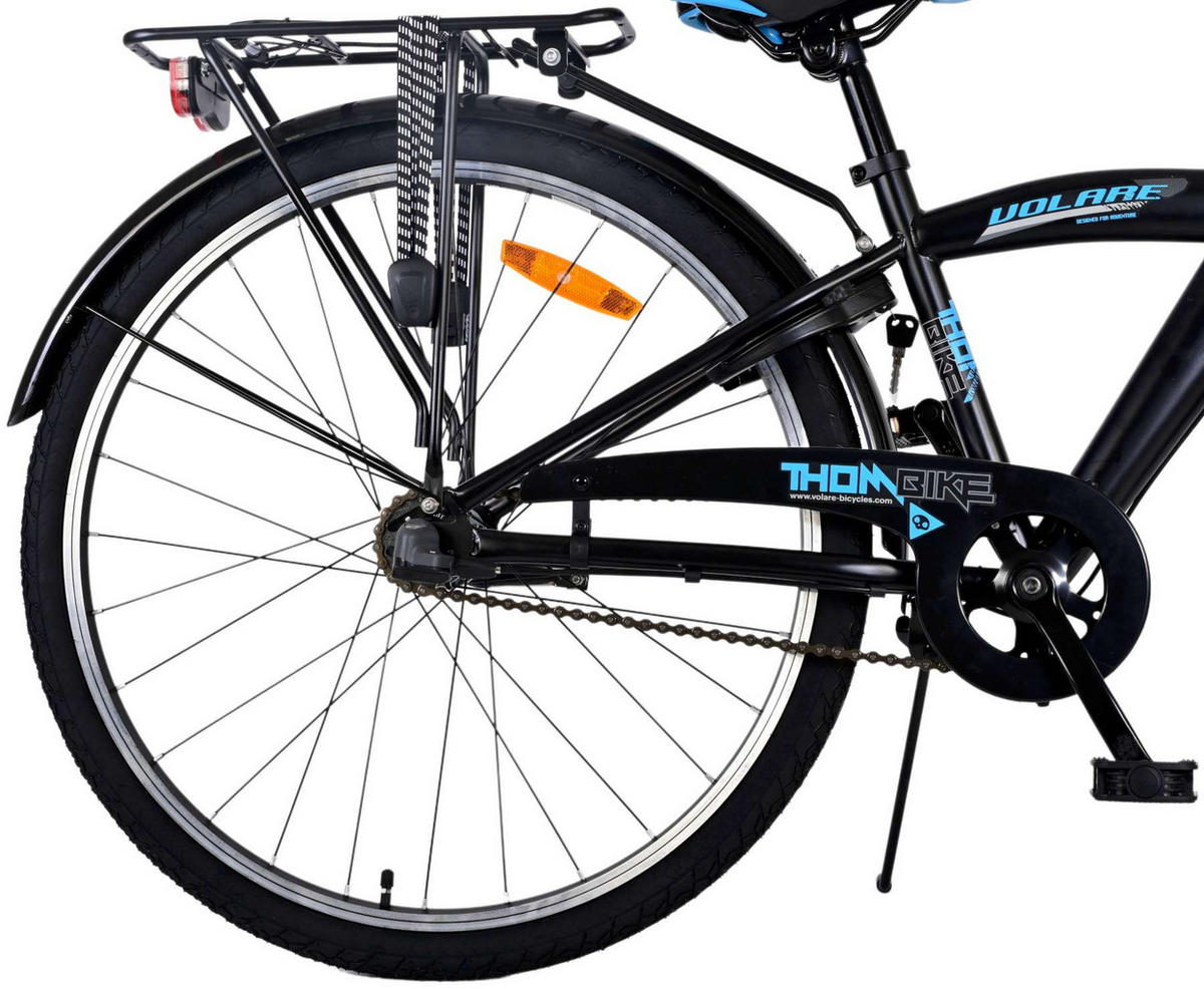 KINDERFAHRRAD Thornbike - Jungen - 26 Zoll - Rücktritt + Handbremse - 3 Gänge - Blau - Blau, Metall (77cm) - TPFSports