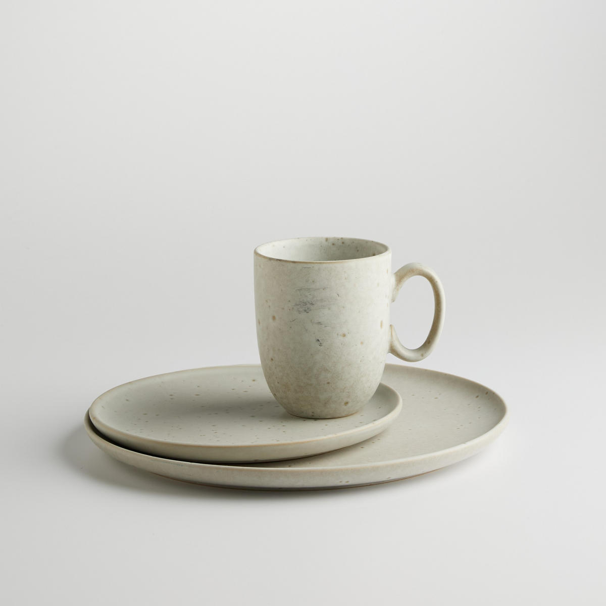 BECHER Liyah - Grau, Stein (0.35L) - home&you