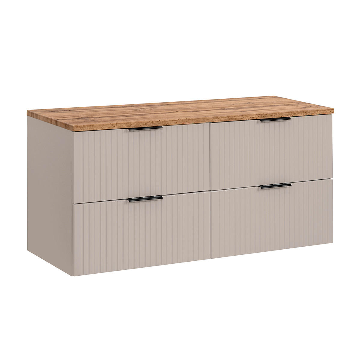WASCHTISCHUNTERSCHRANK 120.8cm Adriel Beige - Beige, Holzwerkstoff (120.8/59/46cm) - Petits-meubles