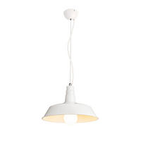 PENDELLEUCHTE GOLDIE 36 Weiß 30 W - Weiß, Metall (30/30/120cm) - Rendl