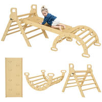 KLETTERSET DE-18388 Natur - Naturfarben, Holzwerkstoff (66/185cm) - ComfortXL