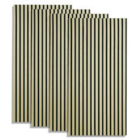 AKUSTIKPANEEL 60/120 cm 4 er-Set Creme - Creme, Holz (60/120/3cm) - Homestyle4u