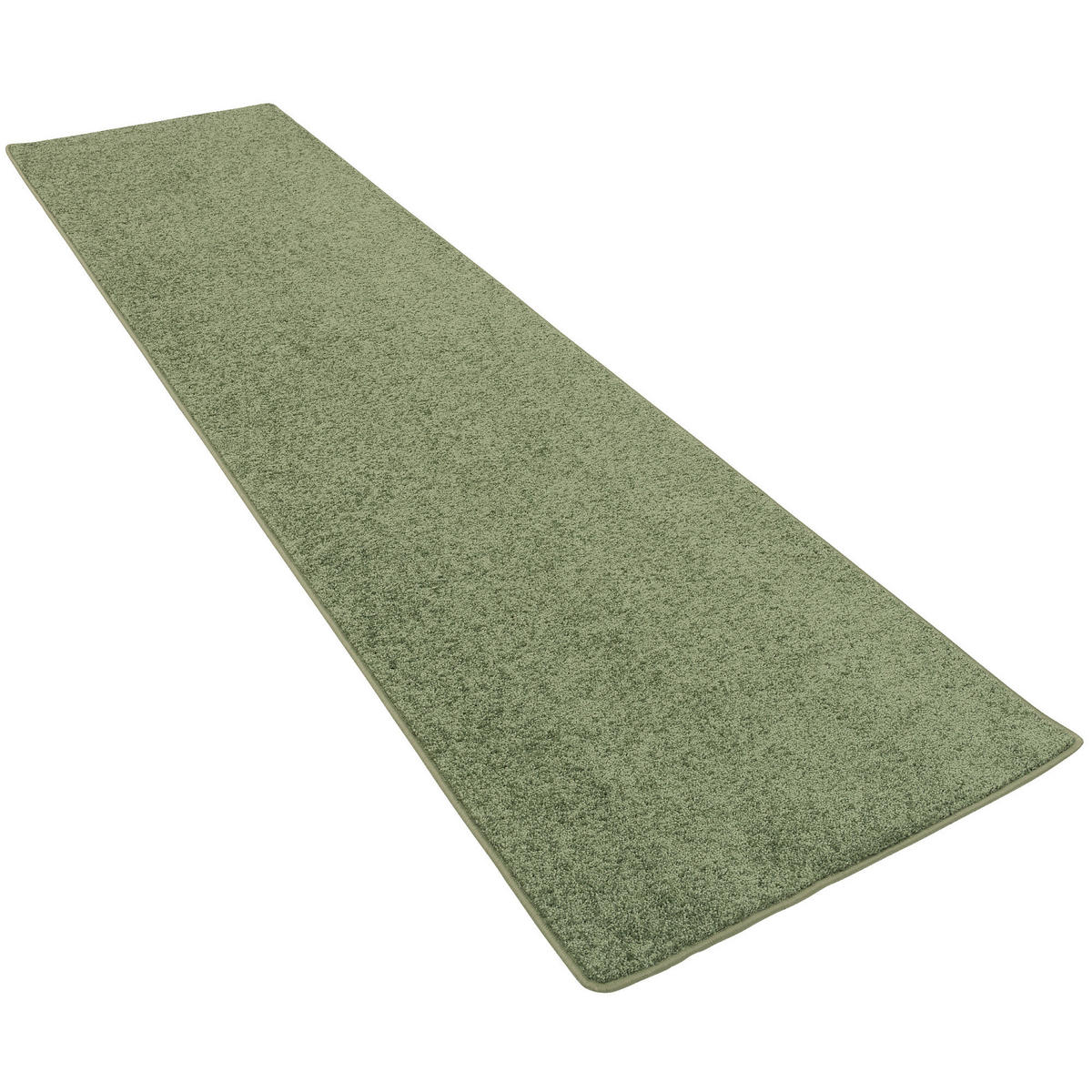 HOCHFLOR LANGFLOR TEPPICH LÄUFER COTTAGE - Grün, Textil (80/200cm) - Snapstyle
