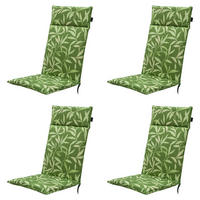 GARTENSTUHLKISSEN Fergus 120/50 cm 4er-Set - Grün, Textil (50/8/120cm) - Madison