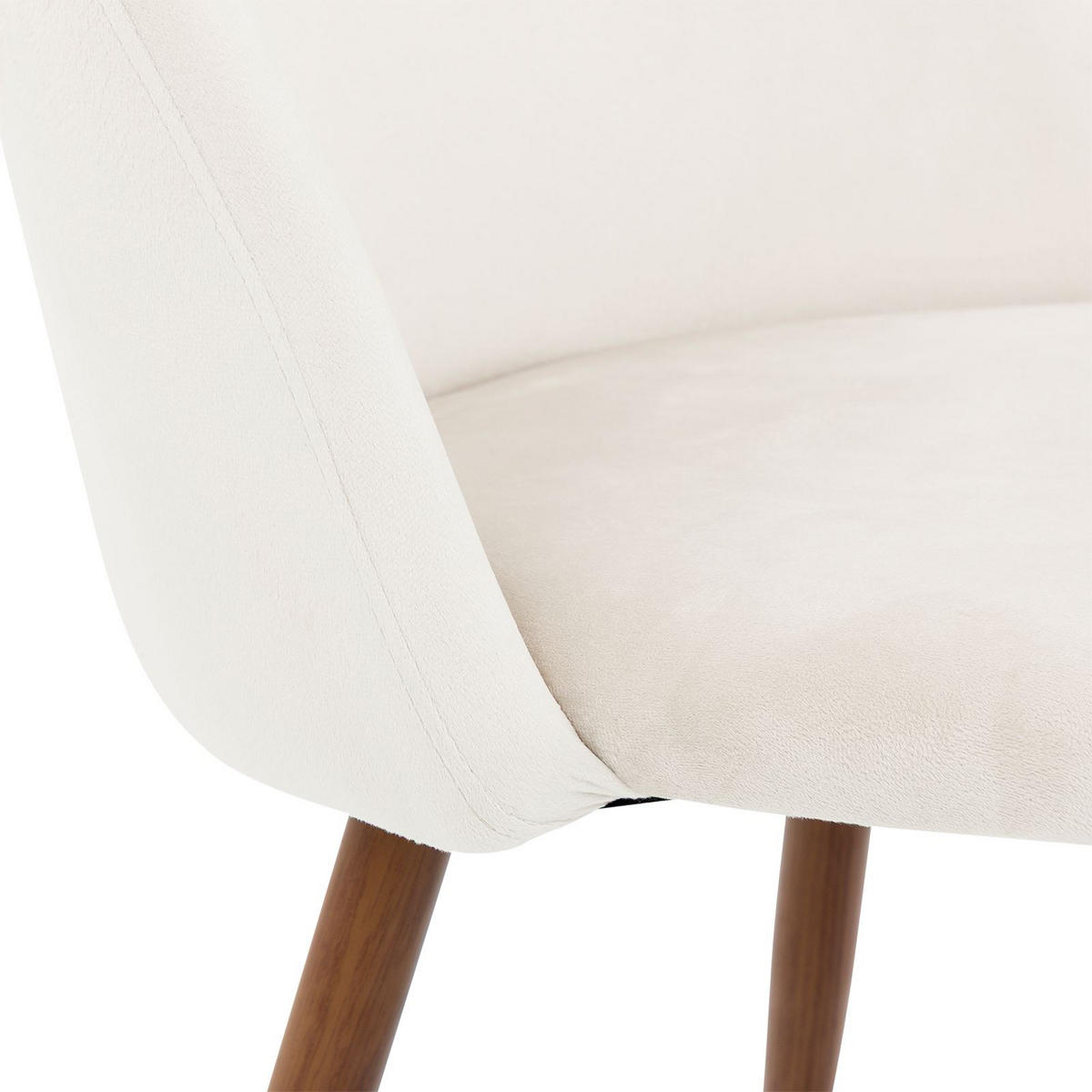 ESSZIMMERSTUHL NAVIA 2er-Set beige - Beige, Textil (49/76/52cm) - IDIMEX