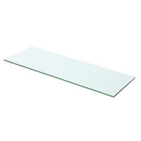 WANDBOARD 60/15/0,8 cm aus Glas Transparent - Transparent, Glas (60/0.8/15cm) - vidaXL