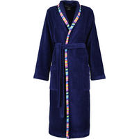 BADEMANTEL DAMEN SCHALKRAGEN SCHALKRAGEN 839 MARINE - 11 - Blau, Textil (XLnull) - Cawoe