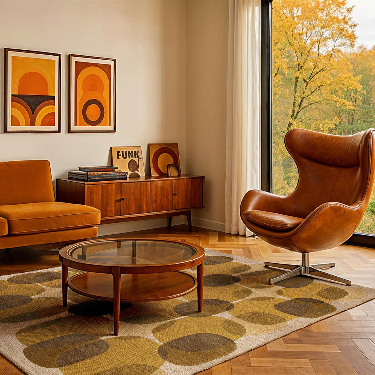 TEPPICH Mountain Trail Lola&Moi 80/150 cm - Goldfarben, Kunststoff/Textil (80/150cm) - Lola&Moi