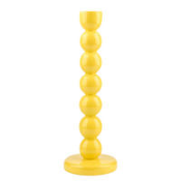 KERZENHALTER Little Italy - Polyresin - Gelb - Gelb, Stein (10/29/10cm) - Butlers