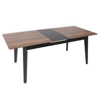ESSZIMMERTISCH rechteck Braun - Braun, Holz (90/200/77cm) - MCW