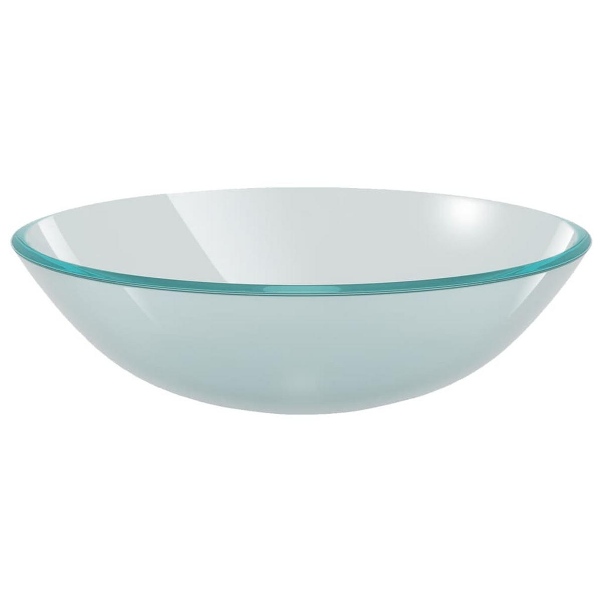 WASCHBECKEN mit Waschtischarmatur Lavigne 42/42/13 cm - Hellgrau, Keramik (42/13/42cm) - Nettlife