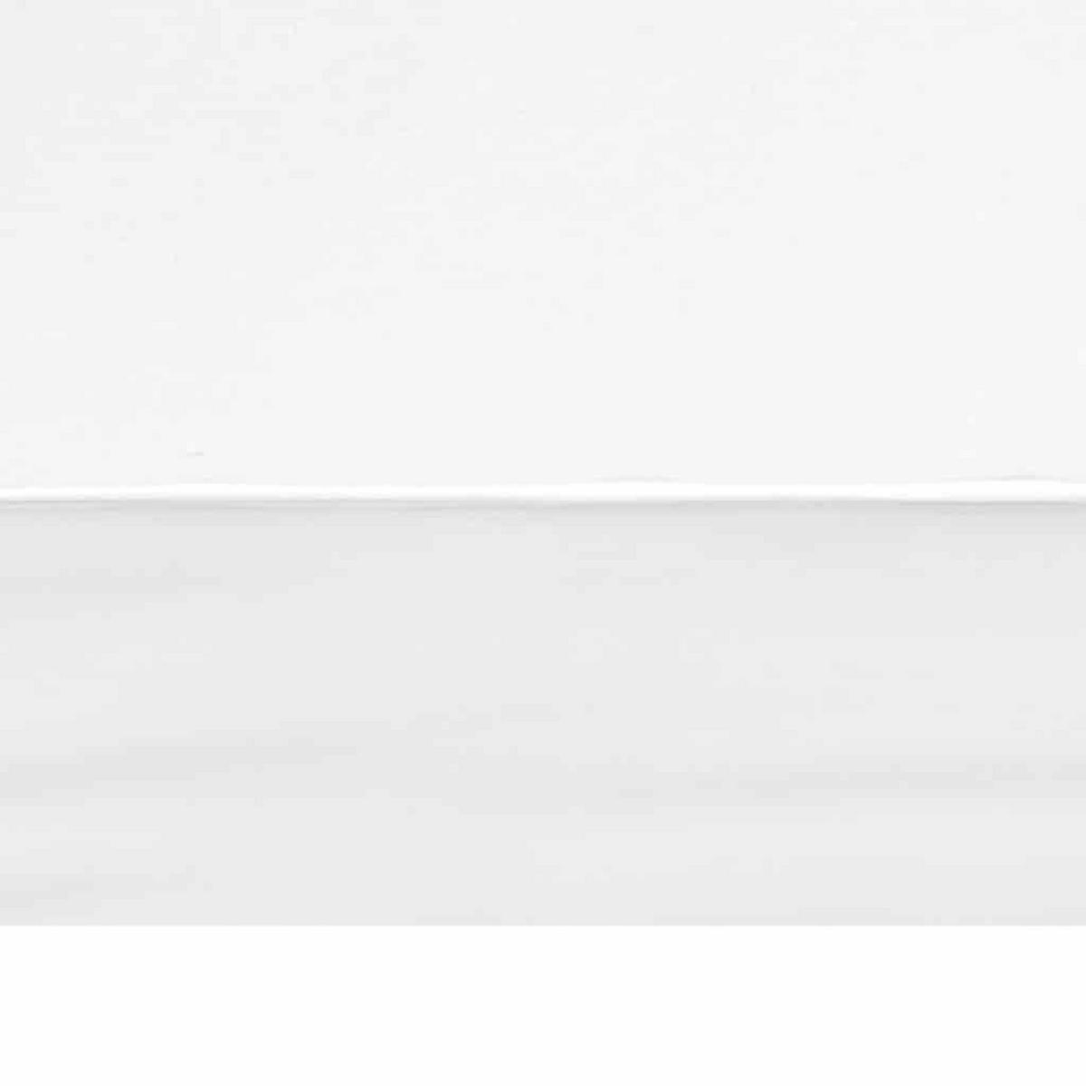 MATRATZE 180 X 200 CM 7 ZONEN PU SCHAUM 10 CM H2 H3 - Weiß, Kunststoff (100/200cm) - vidaXL