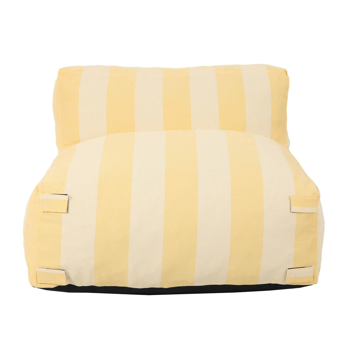 GARTENSESSEL, Hellgelb - Gelb, Textil (85/65/85cm) - Oviala