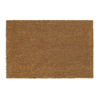 FUSSMATTE - Hellbraun, Kunststoff/Textil (60/40cm) - Relaxdays