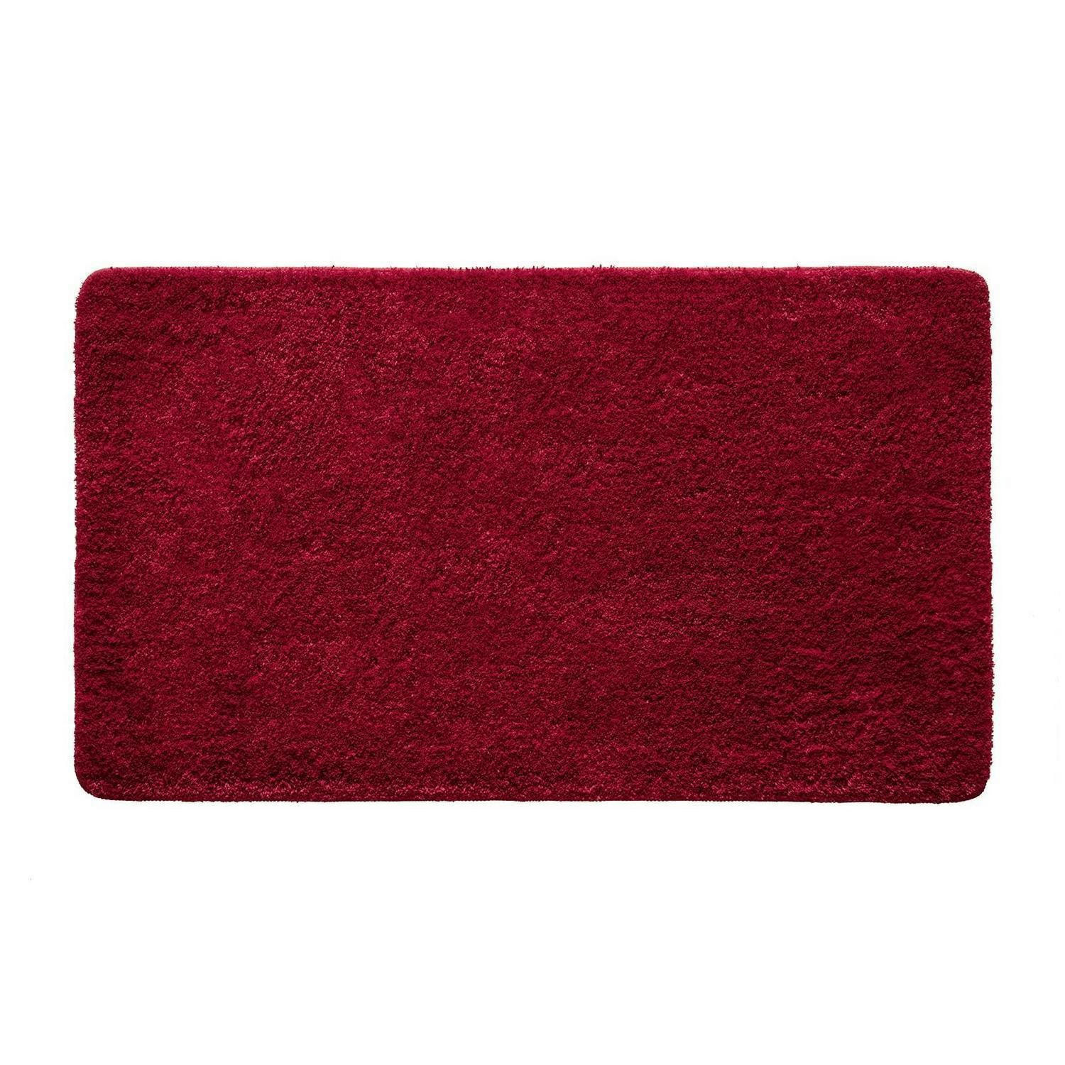 XXXLutz Badezimmerteppich Rot 70x120 cm
