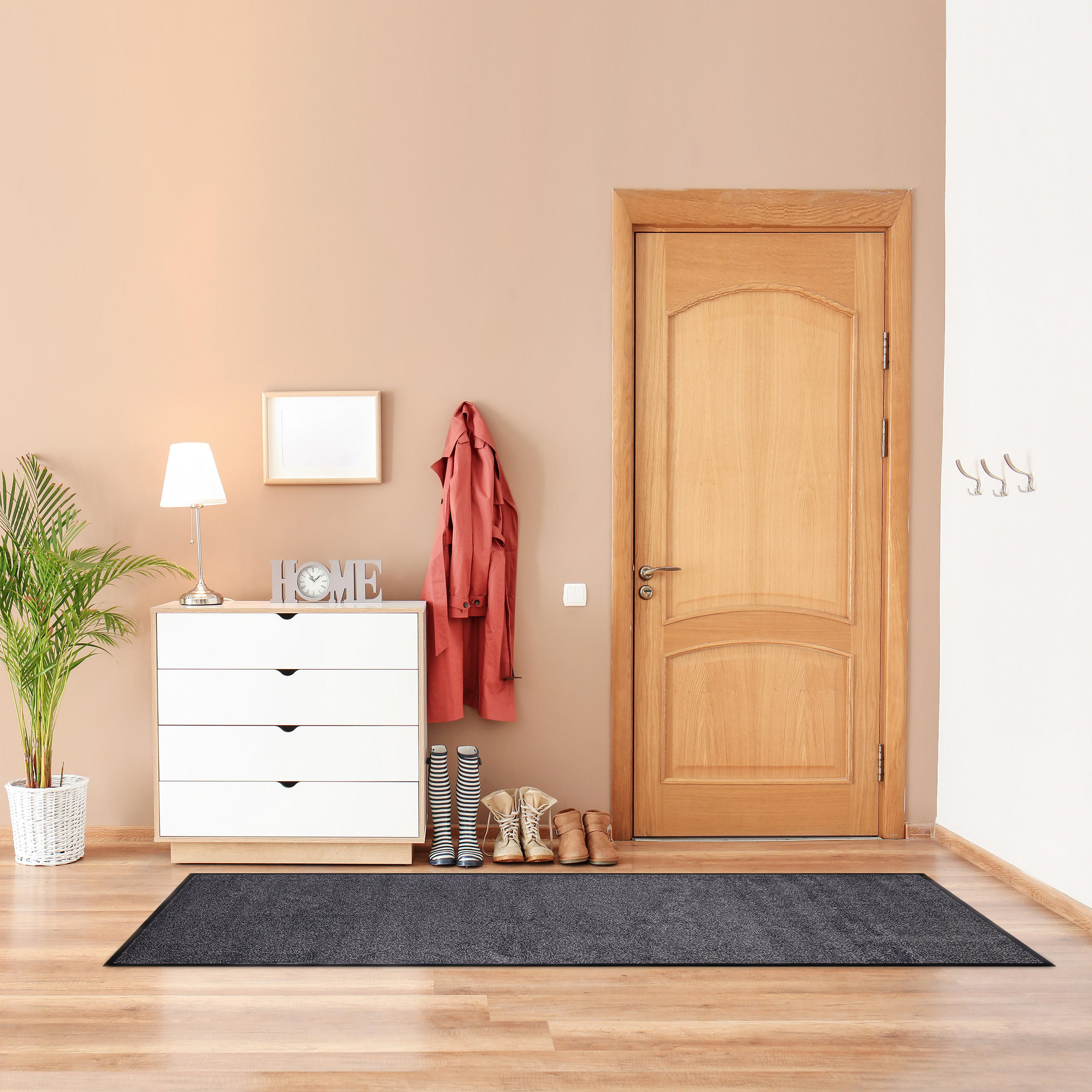 SCHMUTZFANGMATTE - Multicolor, Kunststoff (200/80cm) - Relaxdays