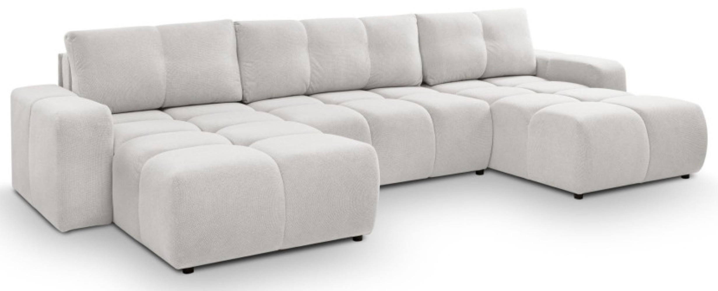 Sepro Meble Ecksofa Grau 359x177 cm