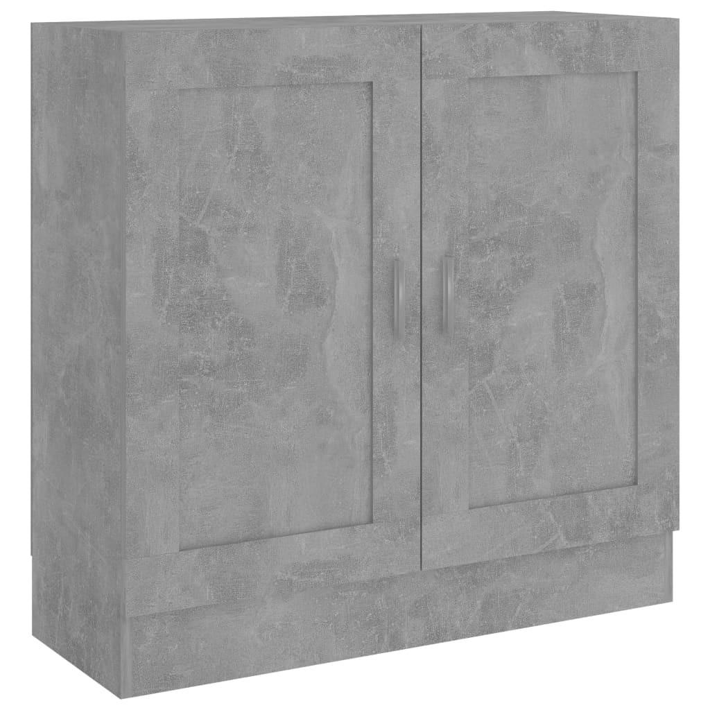 vidaXL Bücherschrank Hellgrau 82.5x80x30.5 cm