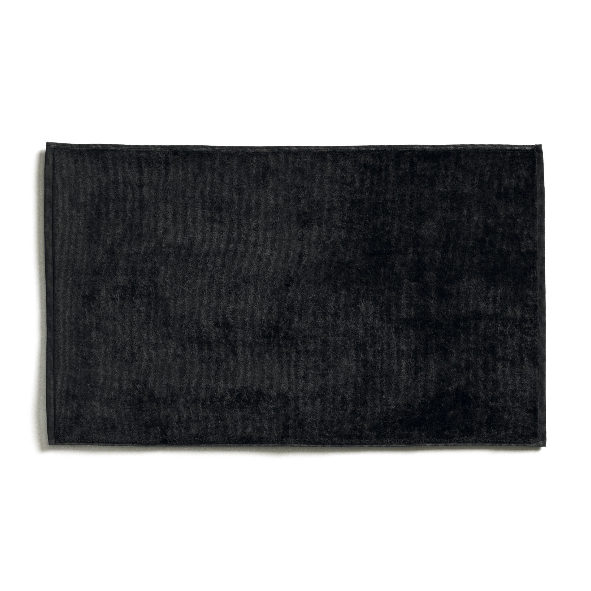BADEMATTE BAMBOO LUXE - Schwarz, Textil (50/80cm) - MÖVE