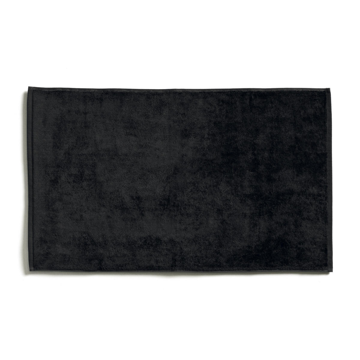 BADEMATTE BAMBOO LUXE - Schwarz, Textil (50/80cm) - MÖVE