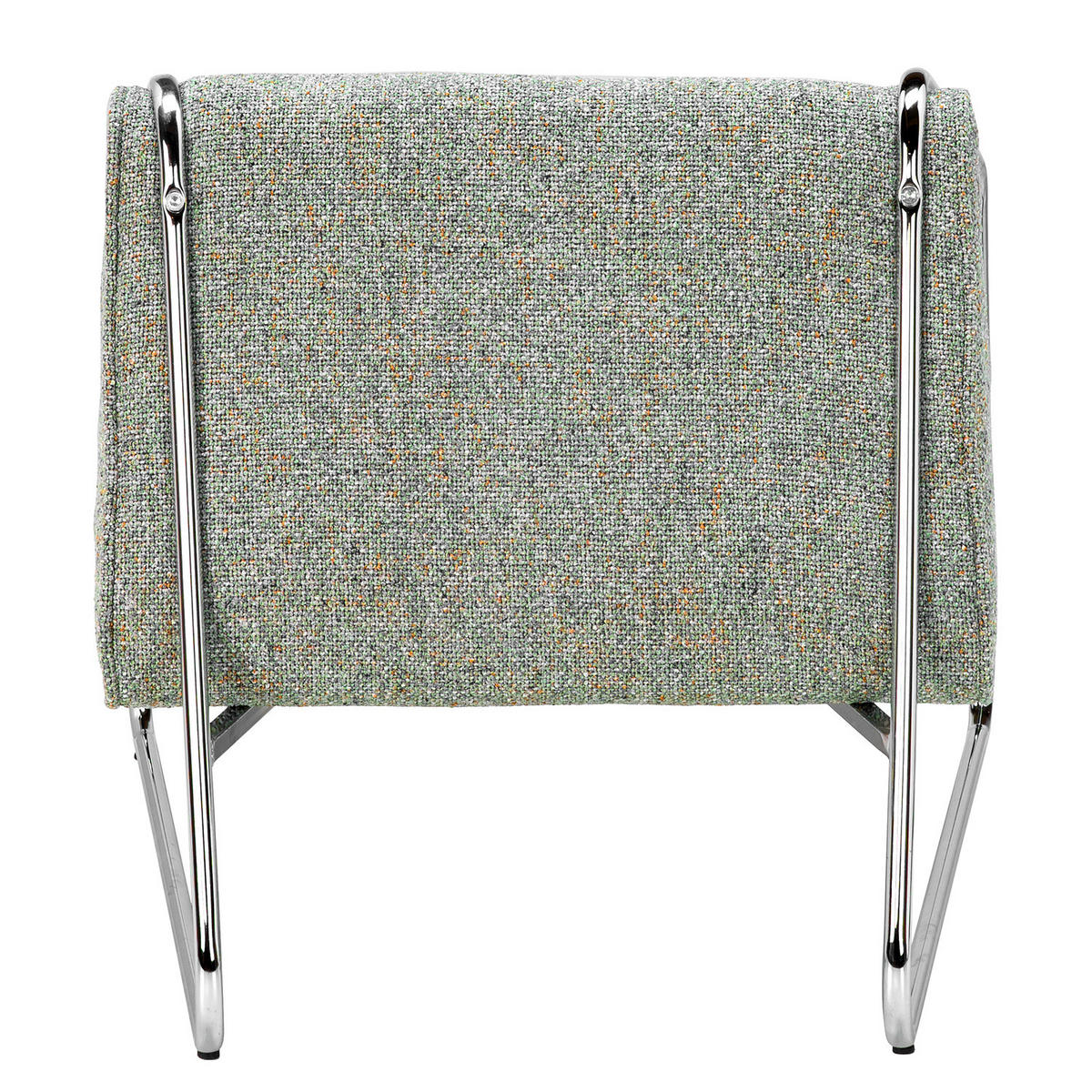 SESSEL - Webstoff - Grün, Textil/Metall (60/59/69cm) - home24