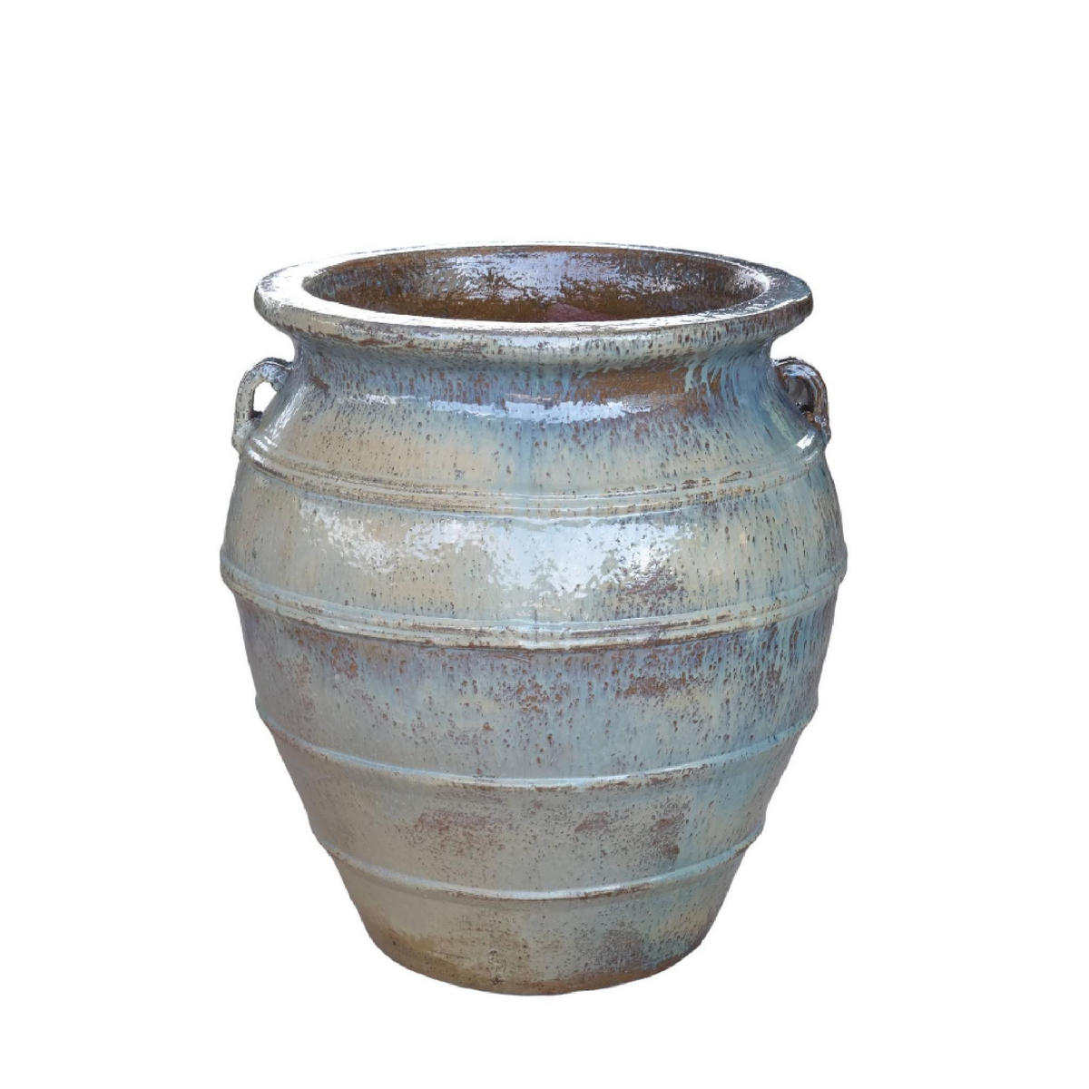 TOPF Athulya Beige 62/62/70cm - Beige, Keramik (70cm) - PTMD Collection