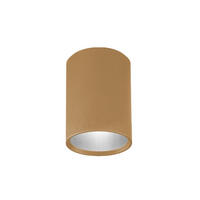 DECKENLEUCHTE - Goldfarben, Metall (6/6/10cm) - Lumicom