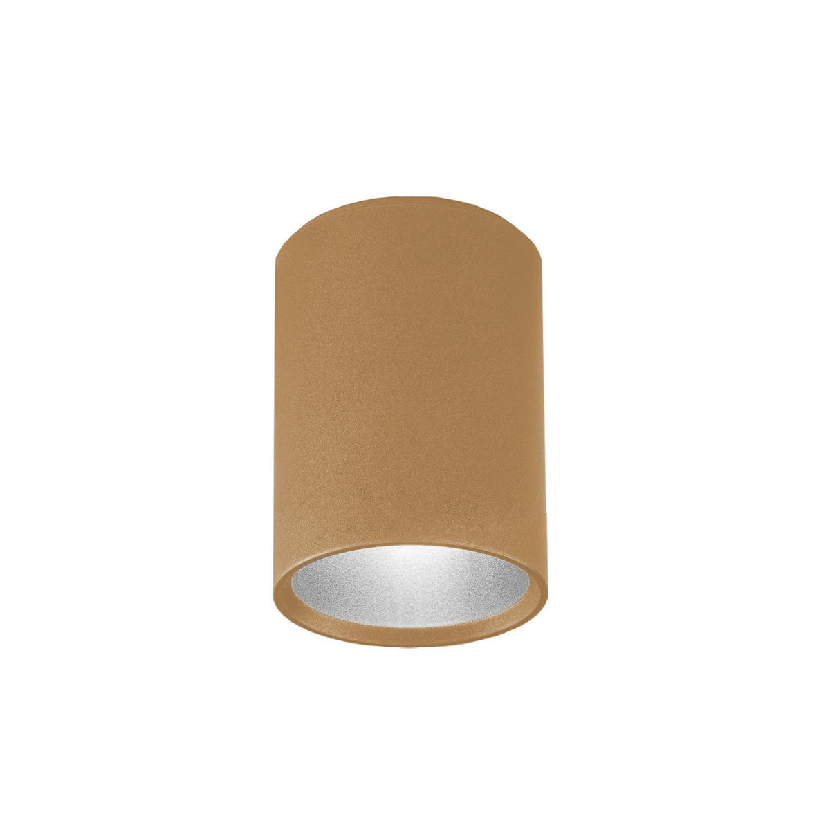 DECKENLEUCHTE - Goldfarben, Metall (6/6/10cm) - Lumicom