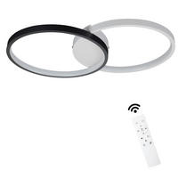 LED-DECKENLEUCHTE Valdemar 50/30/5 cm - Weiß, Metall (50/30/5cm) - Nettlife
