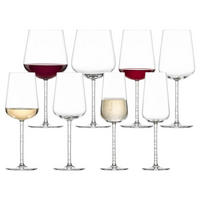 WEIN- UND CHAMPAGNERGLÄSER Journey transparent 8er Set - Transparent, Glas - Zwiesel Glas