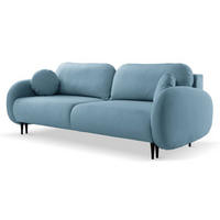 SOFA Blau SOFTI Mit Schlaffunktion - Blau, Textil (232/95/109cm) - Sepro Meble
