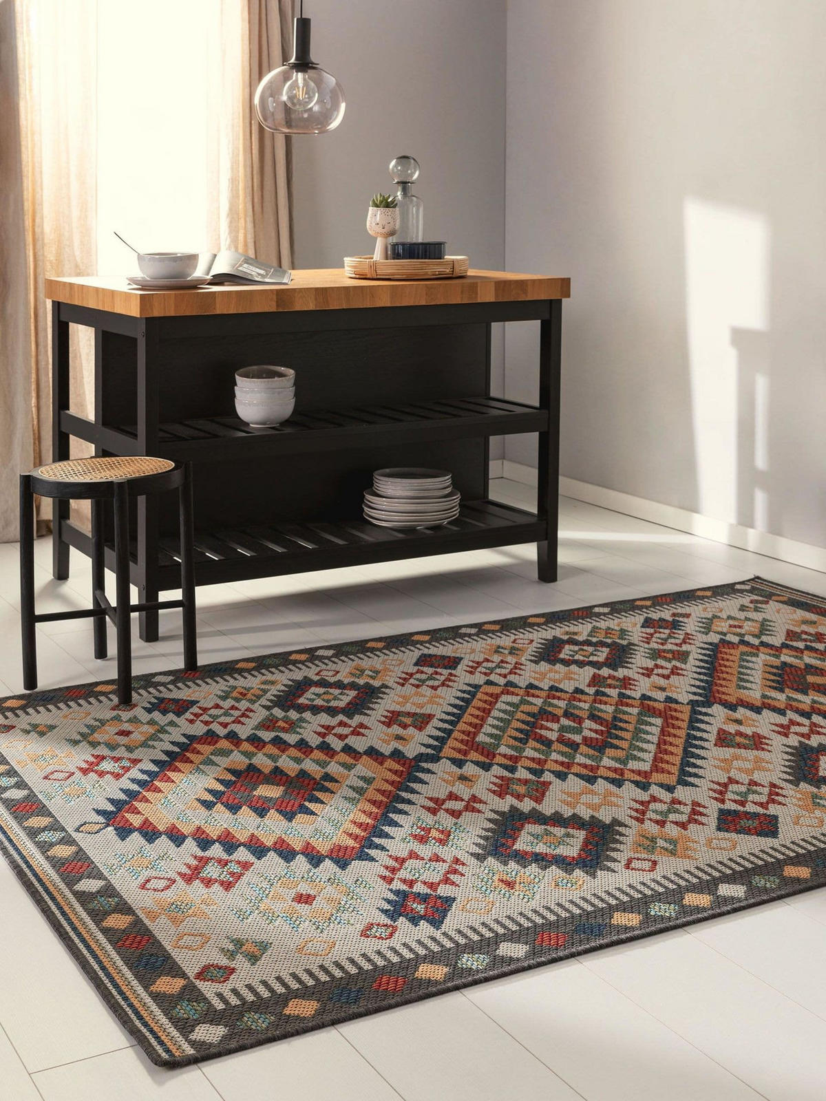 TEPPICH In- & - Multicolor, Kunststoff (120/1cm) - KUNSTLOFT