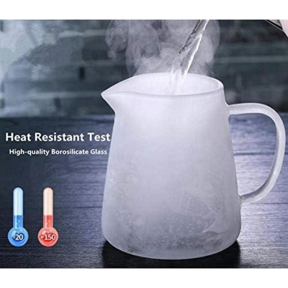 TEEKANNE mit Siebeinsatz 950ML Borosilikatglas Transparent - Transparent, Glas (10/10cm)