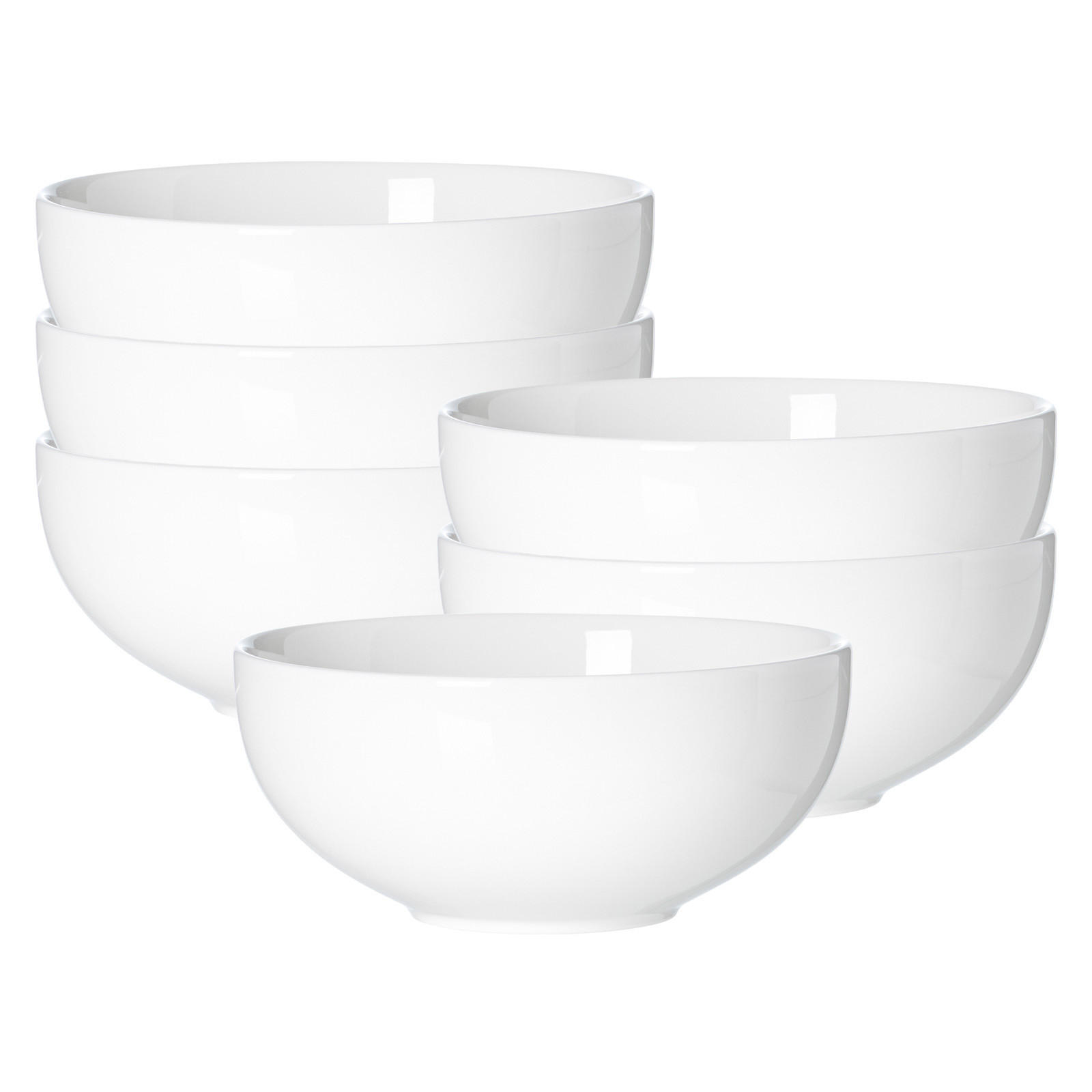 SERVIERSCHALEN Skagen weiß ø 18 cm 6er Set - Weiß, Keramik (18cm) - Ritzenhoff Breker
