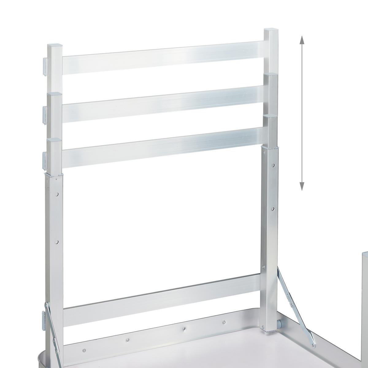 CAMPINGTISCH Set - Multicolor, Holzwerkstoff/Metall - Relaxdays