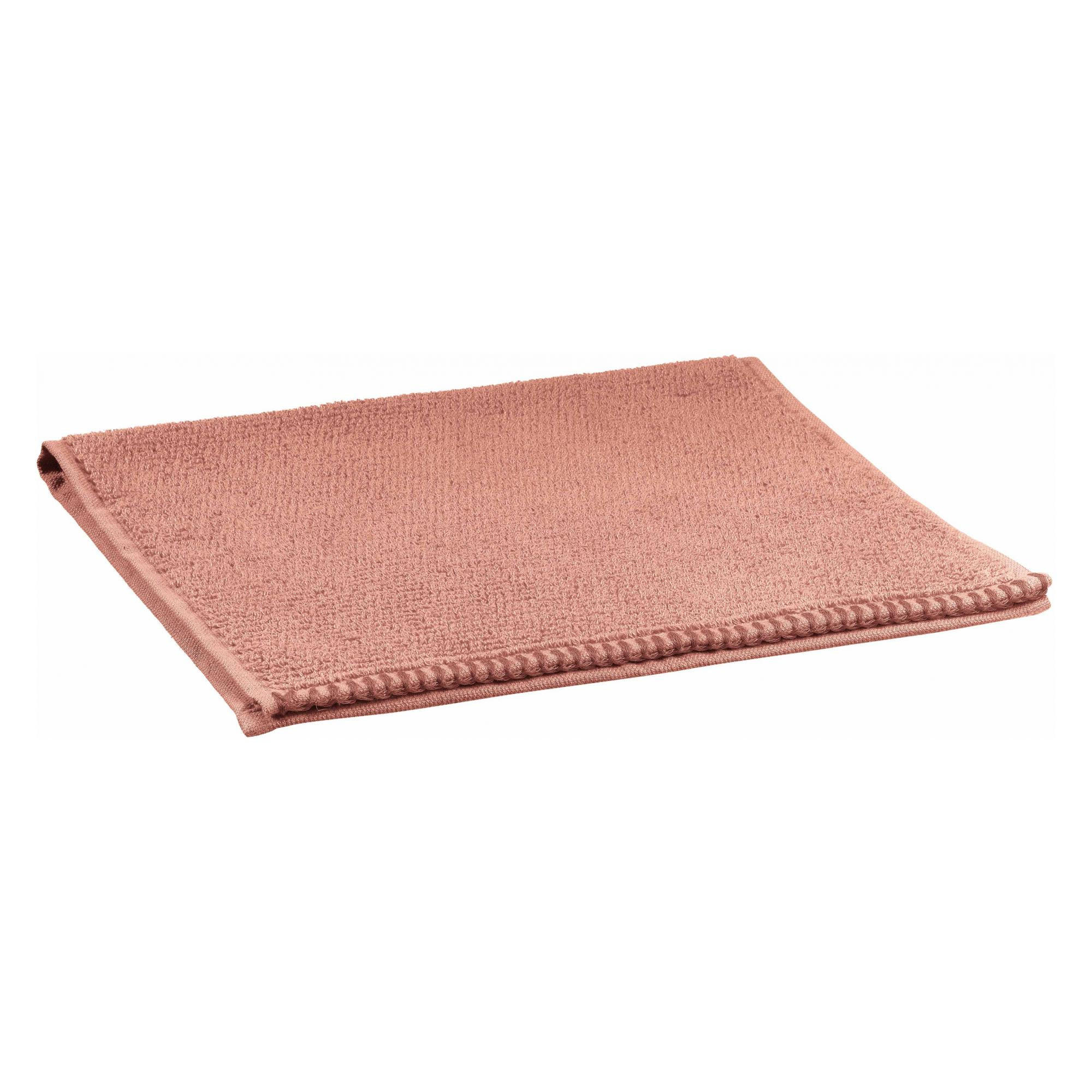 GÄSTETUCH Bora terrakotta 30 x 50 cm - Terra cotta, Textil (30/50cm) - Vivaraise