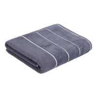 DUSCHTUCH Velly - Dunkelblau, Textil (70/130cm) - home&you