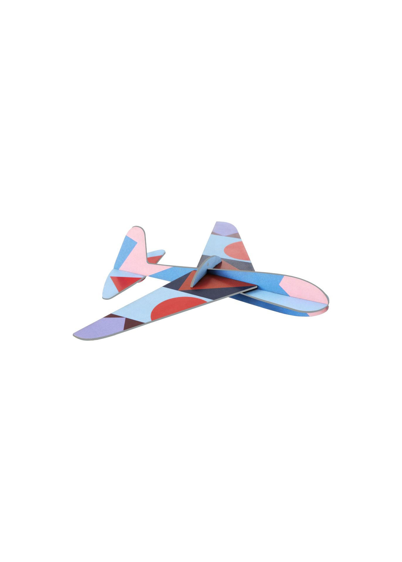 DEKOFIGUR Mobil Geos Flugze 5.5/18.5 cm - Multicolor, Wellpappe (5.5/18.5/23cm) - KUNSTLOFT
