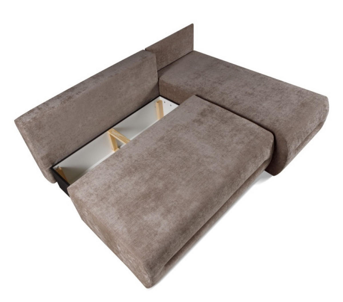 ECKSOFA Mehrfarbig Fiero - Multicolor, Holzwerkstoff (206/153cm) - Sepro Meble